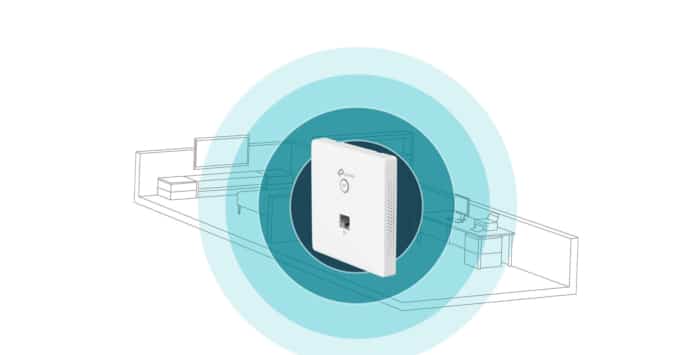 TP-LINK EAP115-Wall Cover View