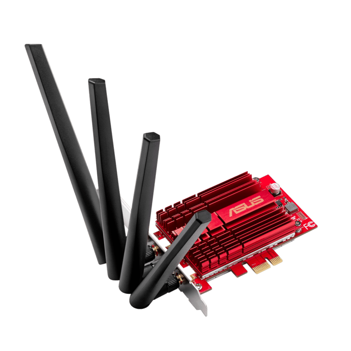 ASUS PCE-AC88 Antenna View