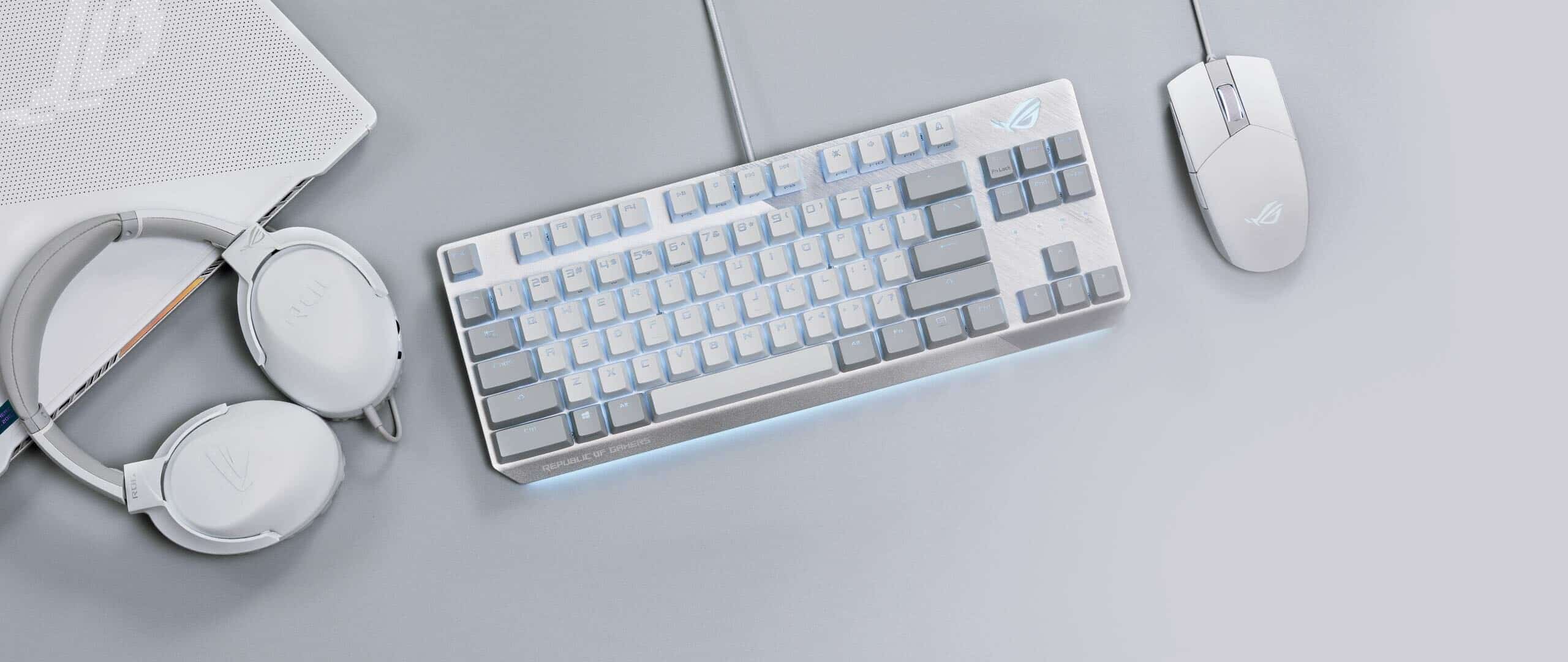 ASUS ROG Strix Scope NX TKL Moonlight White