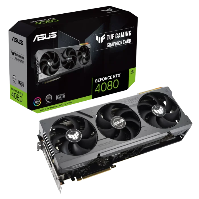 ASUS TUF Gaming NVIDIA GeForce RTX 4080 Box View