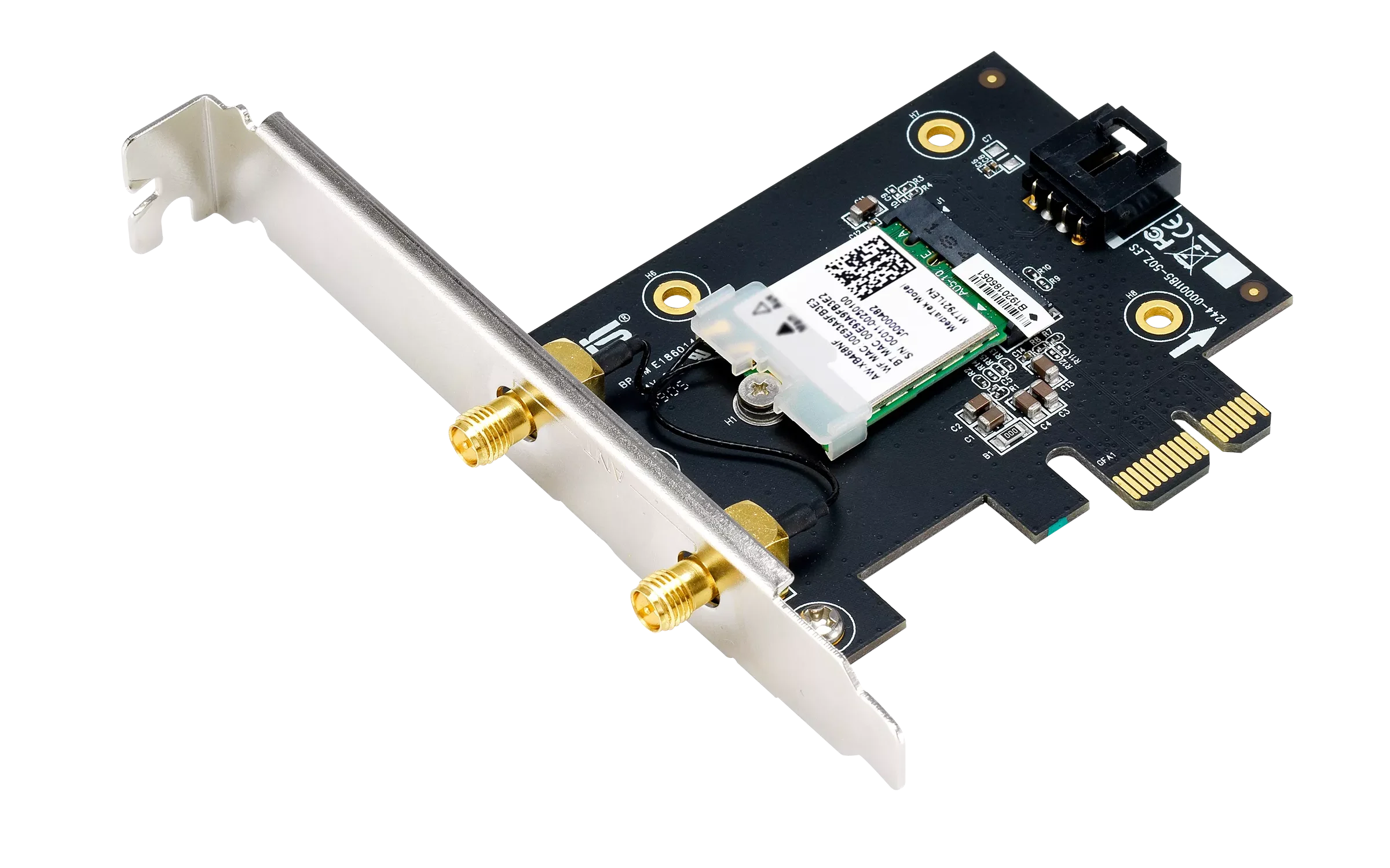 ASUS PCE-AXE5400 Angled Front View