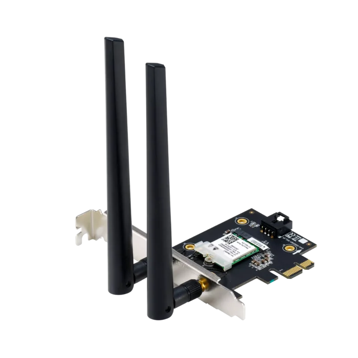 ASUS PCE-AXE5400 Angled Front View