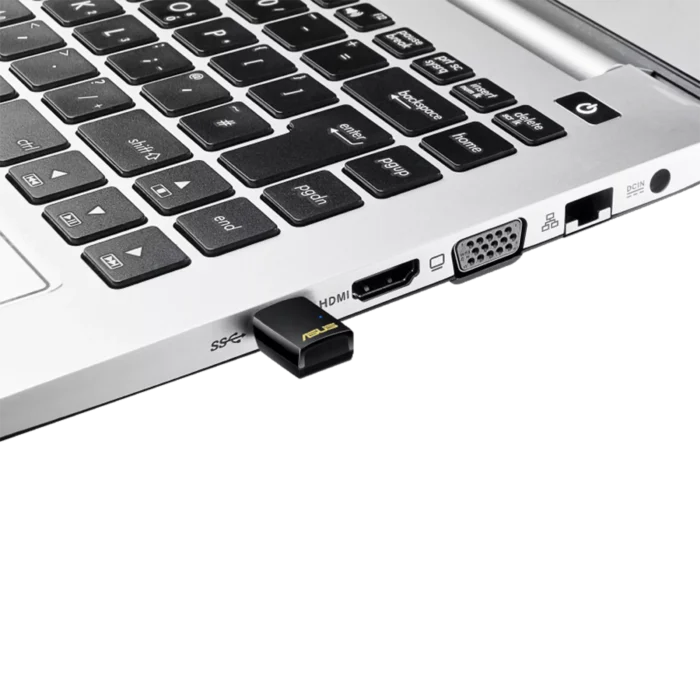 ASUS USB-AC51 Laptop View