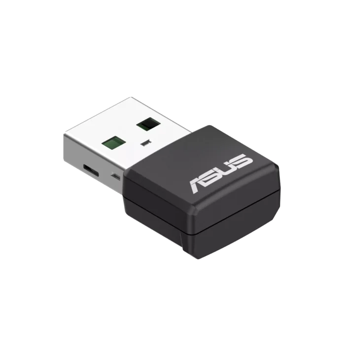 ASUS USB-AX55 Nano Angled Front View