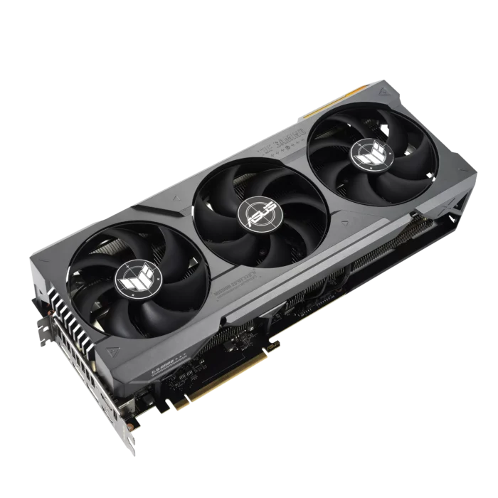 ASUS TUF Gaming NVIDIA GeForce RTX 4080 OC Angled Front View