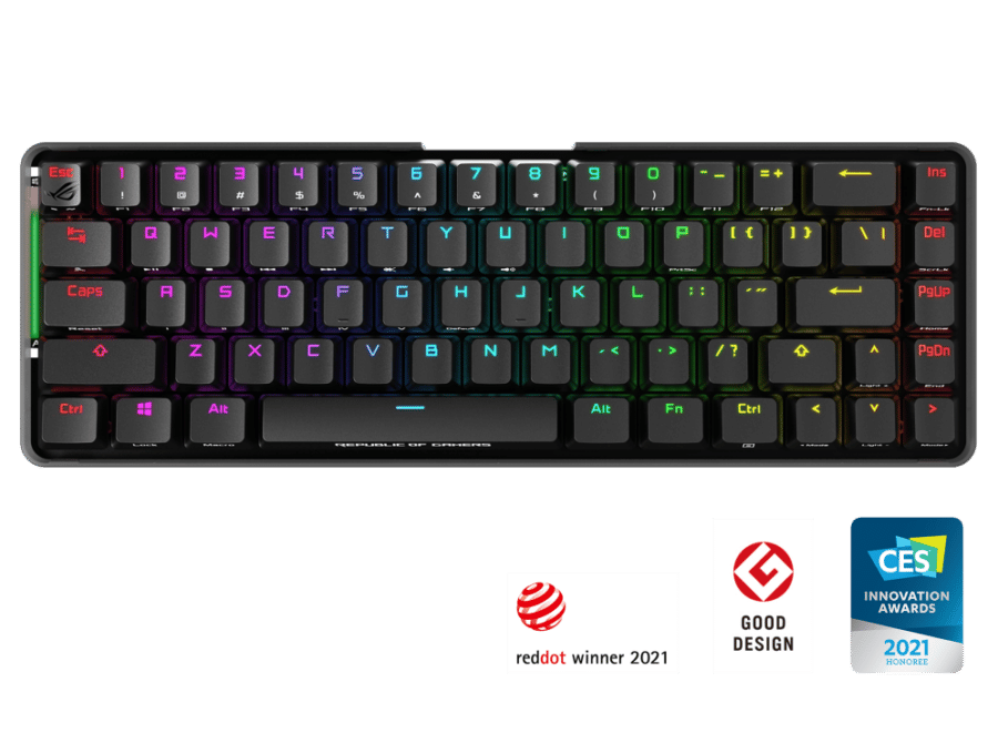 ASUS ROG Falchion Cherry MX Red Switches Wireless Mechanical Gaming Keyboard