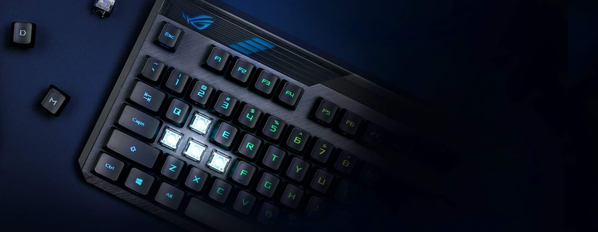 ASUS ROG Claymore II Wired/Wireless Mechanical Gaming Keyboard