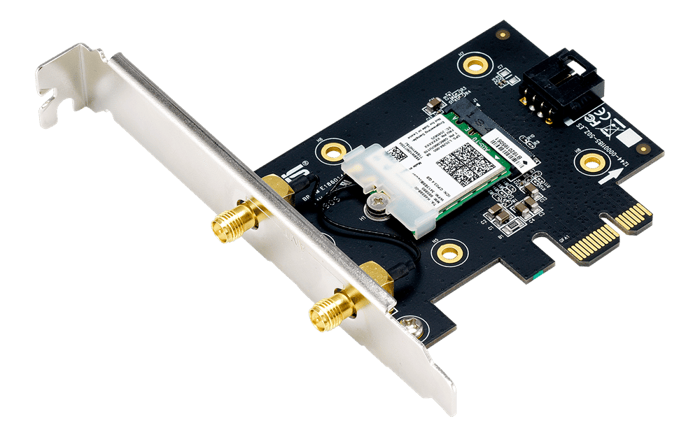 ASUS PCE-AX3000 Angled View