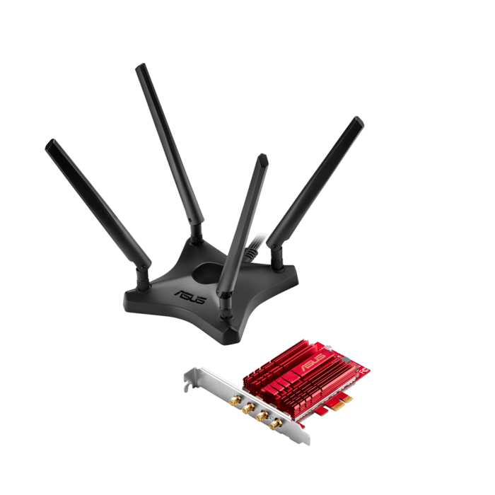 ASUS PCE-AC88 Antenna View