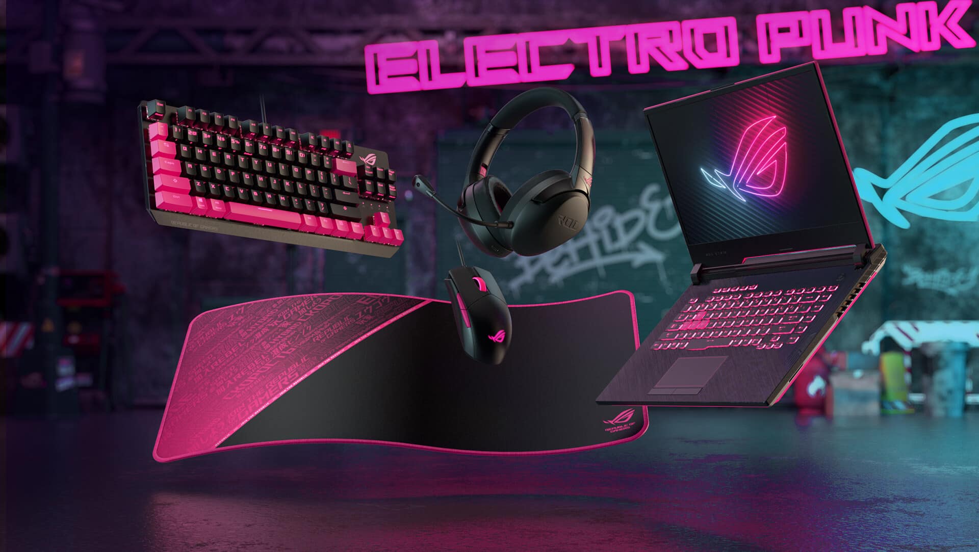 ASUS ROG Strix Impact II Electro Punk
