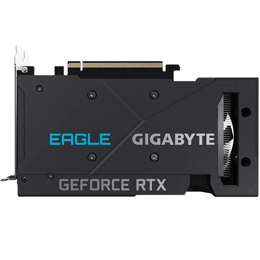 Gigabyte NVIDIA GeForce RTX 3050 EAGLE OC Backplate View