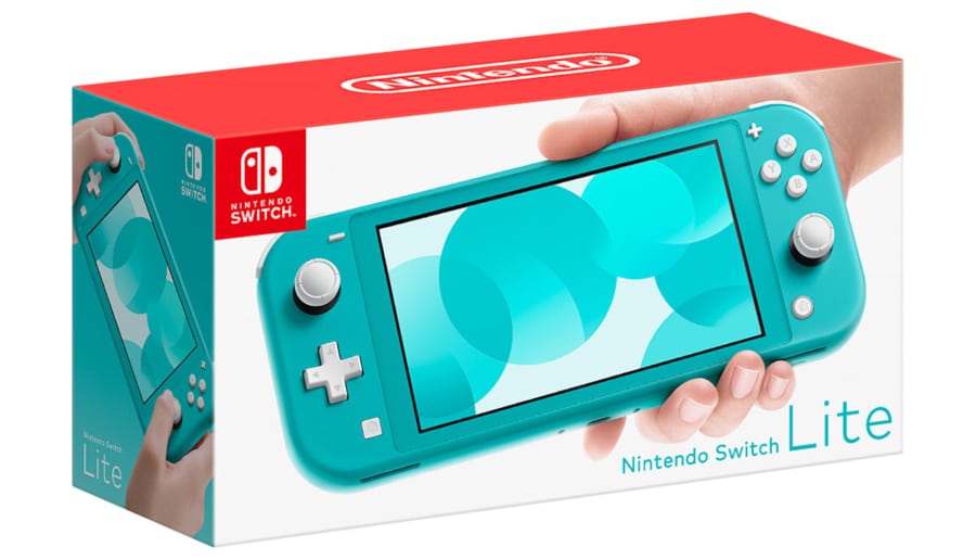 Nintendo Switch Lite - Turquoise Box View