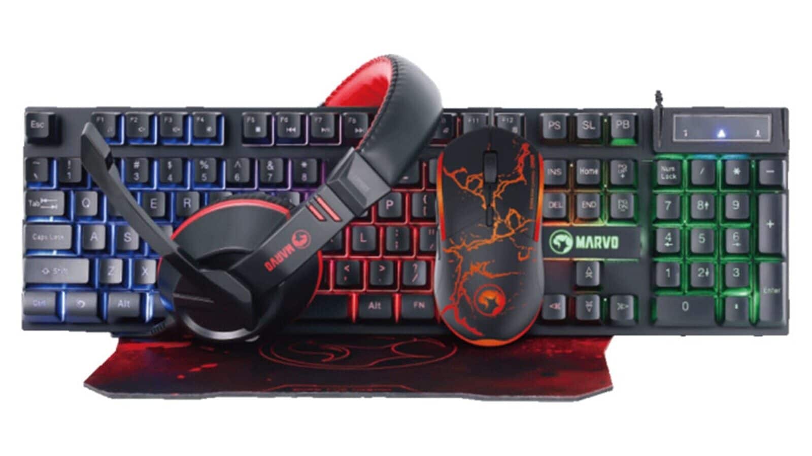 Marvo Scorpion CM409-UK 4-in-1 Gaming Bundle