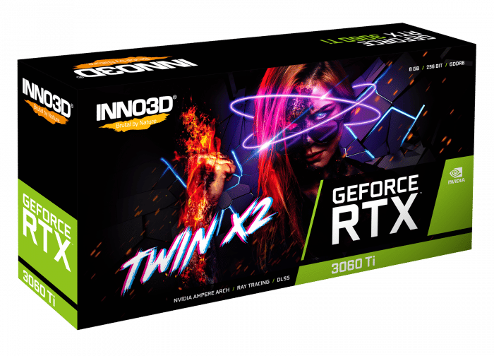 Inno3D NVIDIA GeForce RTX 3060 Ti Twin X2
