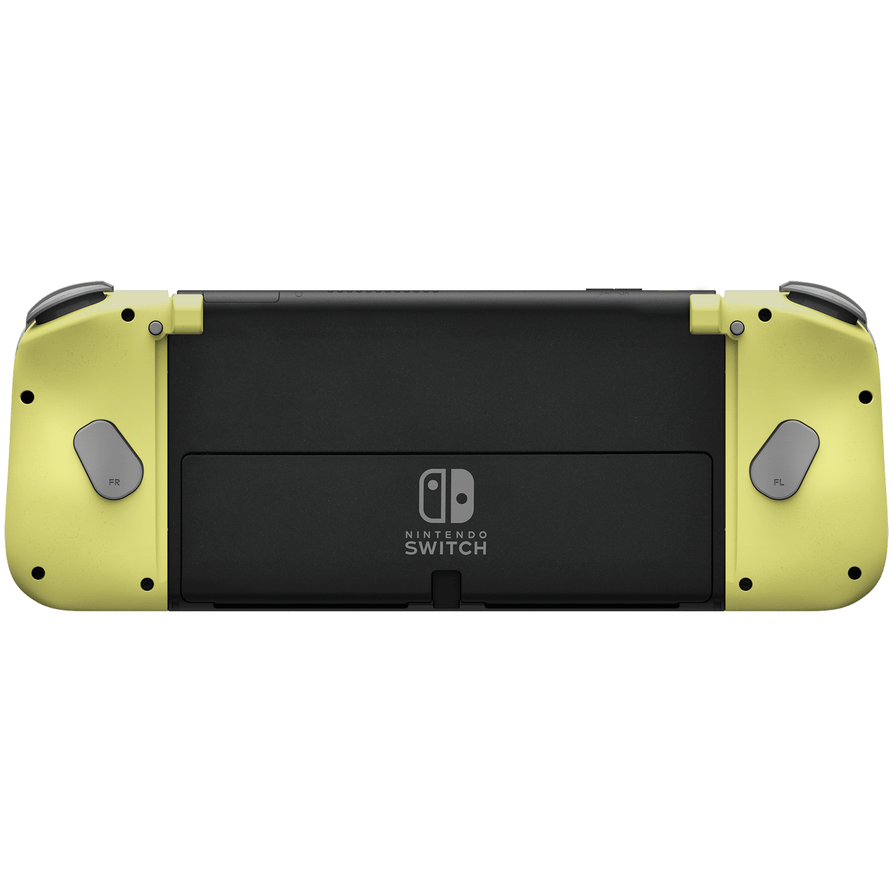 Nintendo Switch HORI Split Pad Compact Controller - Light Grey & Yellow