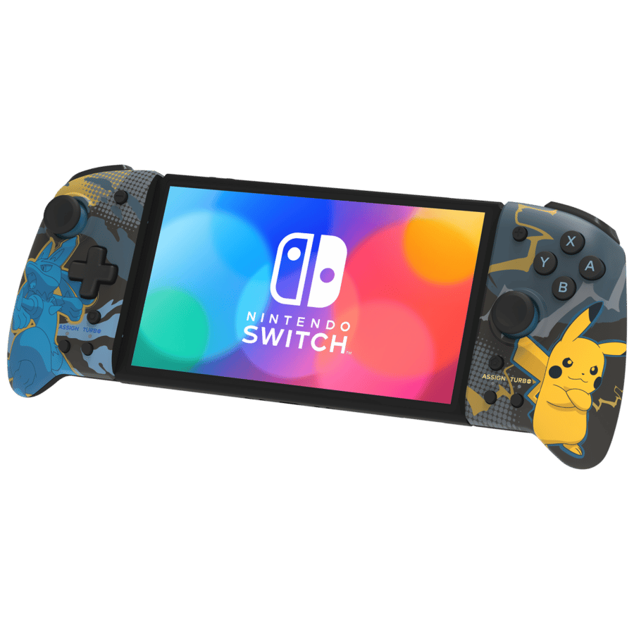Nintendo Switch HORI Split Pad Pro Controller - Lucario & Pikachu