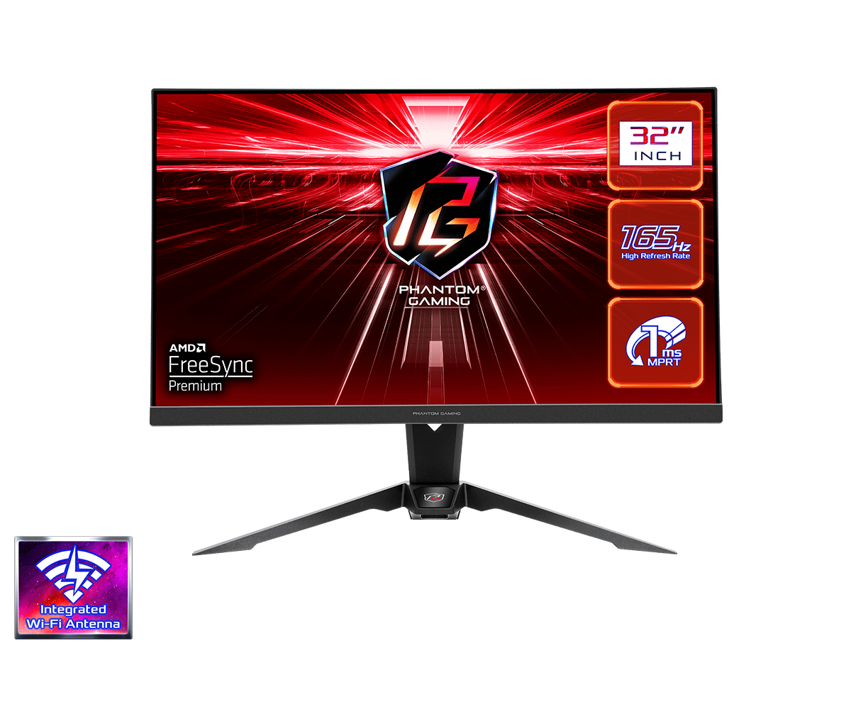 ASRock Phantom Gaming PG32QF2B Gaming Monitor