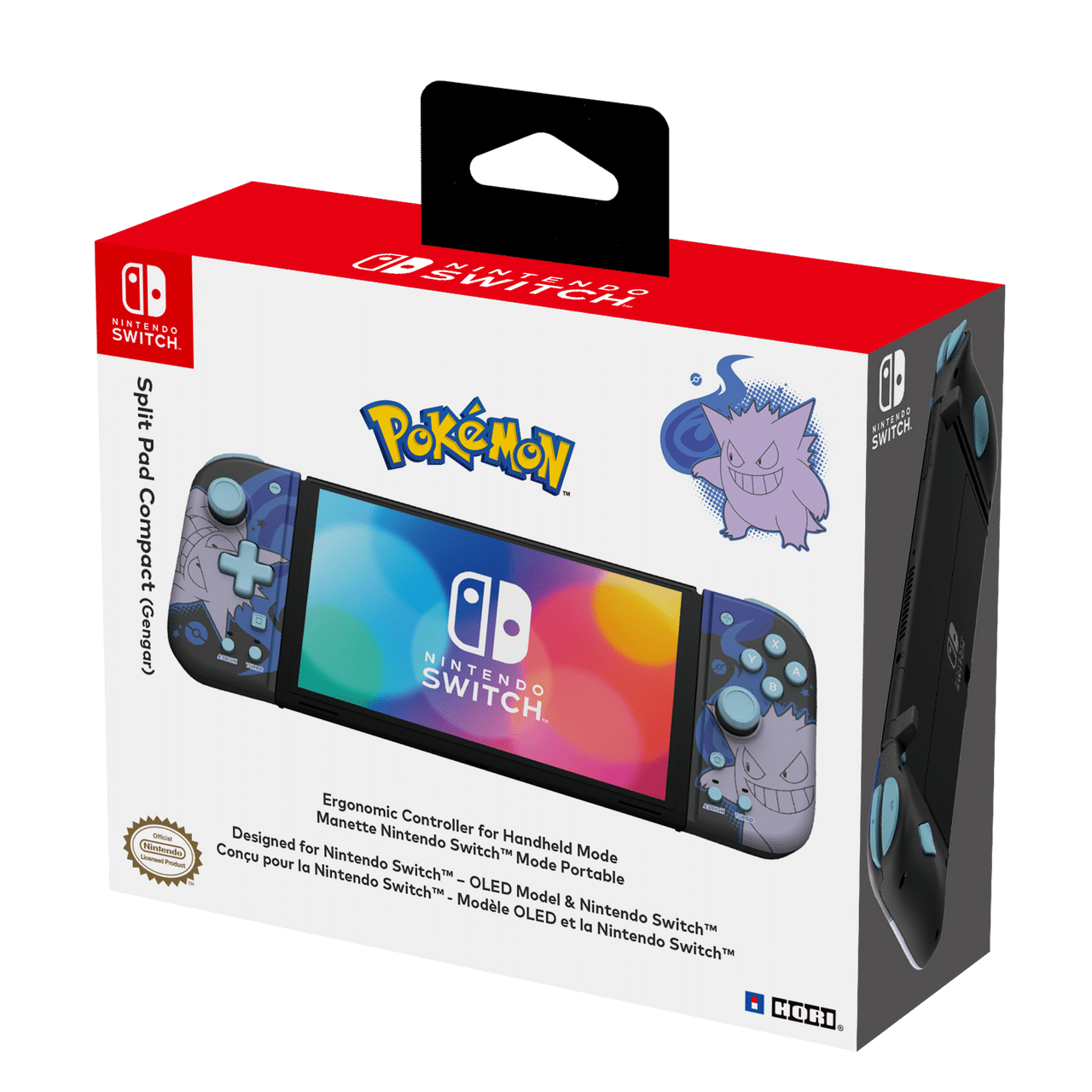 Nintendo Switch HORI Split Pad Compact Controller - Gengar