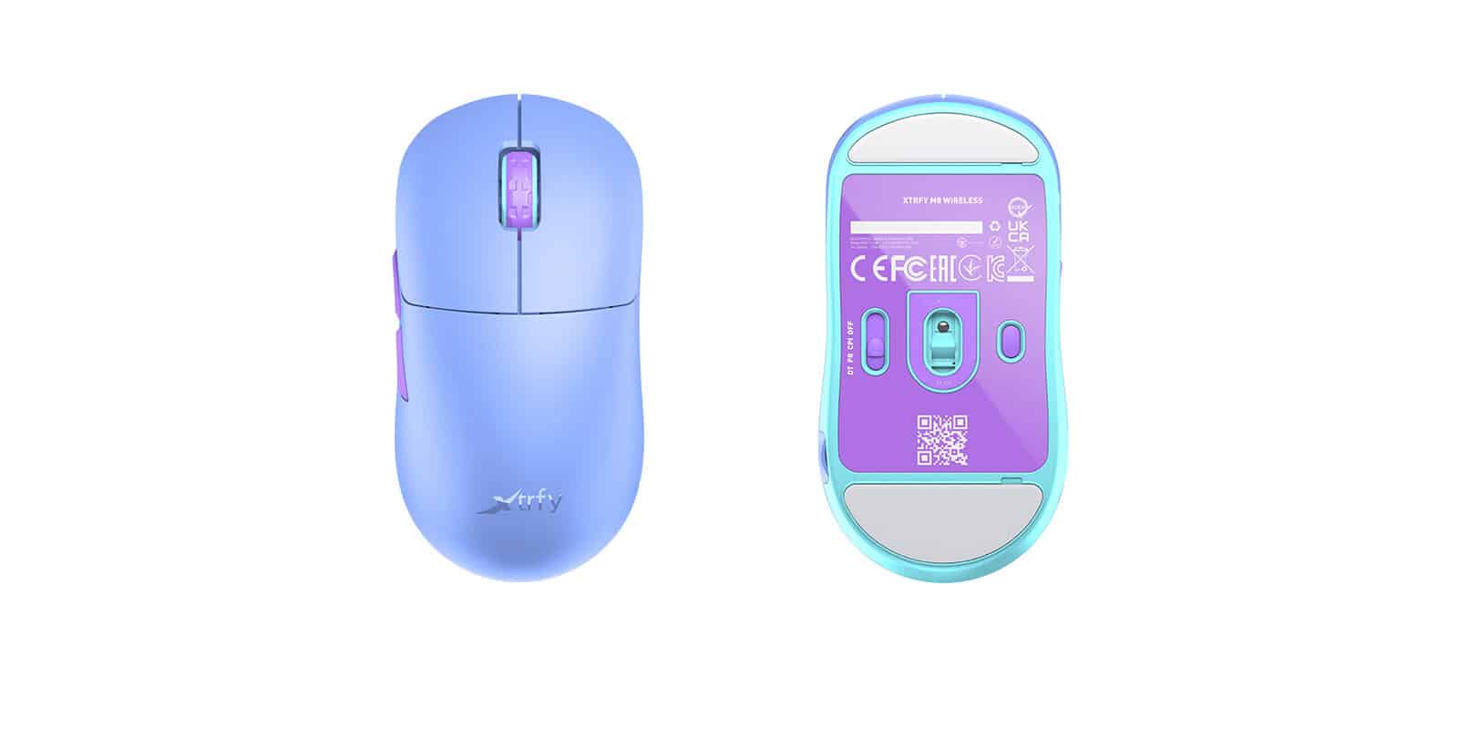 Xtrfy M8 Wireless Frosty Purple