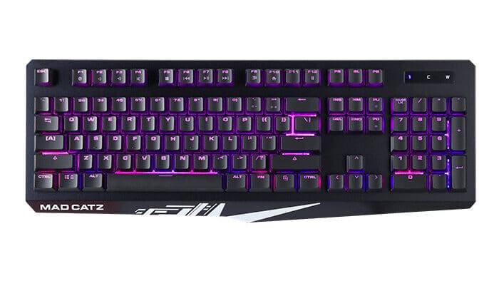 Mad Catz S.T.R.I.K.E. 2 RGB Membrane Gaming Keyboard