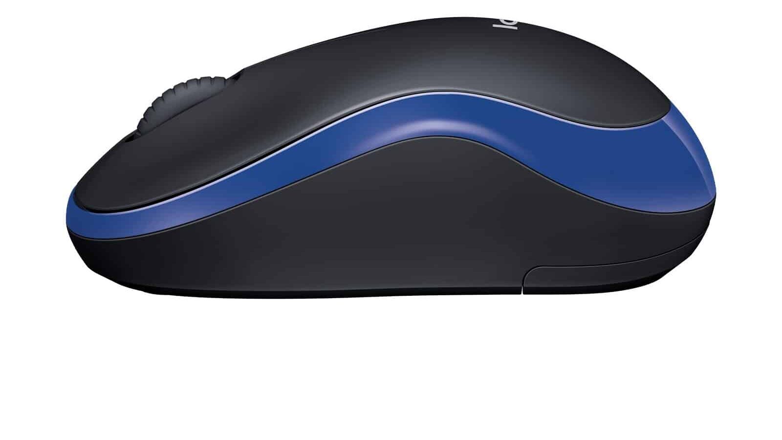Logitech M185 Wireless Notebook Mouse – Black/Blue