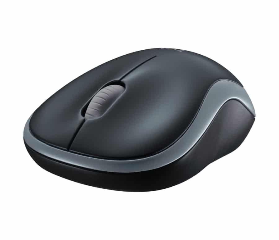 Logitech M185 Wireless Notebook Mouse – Black/Grey