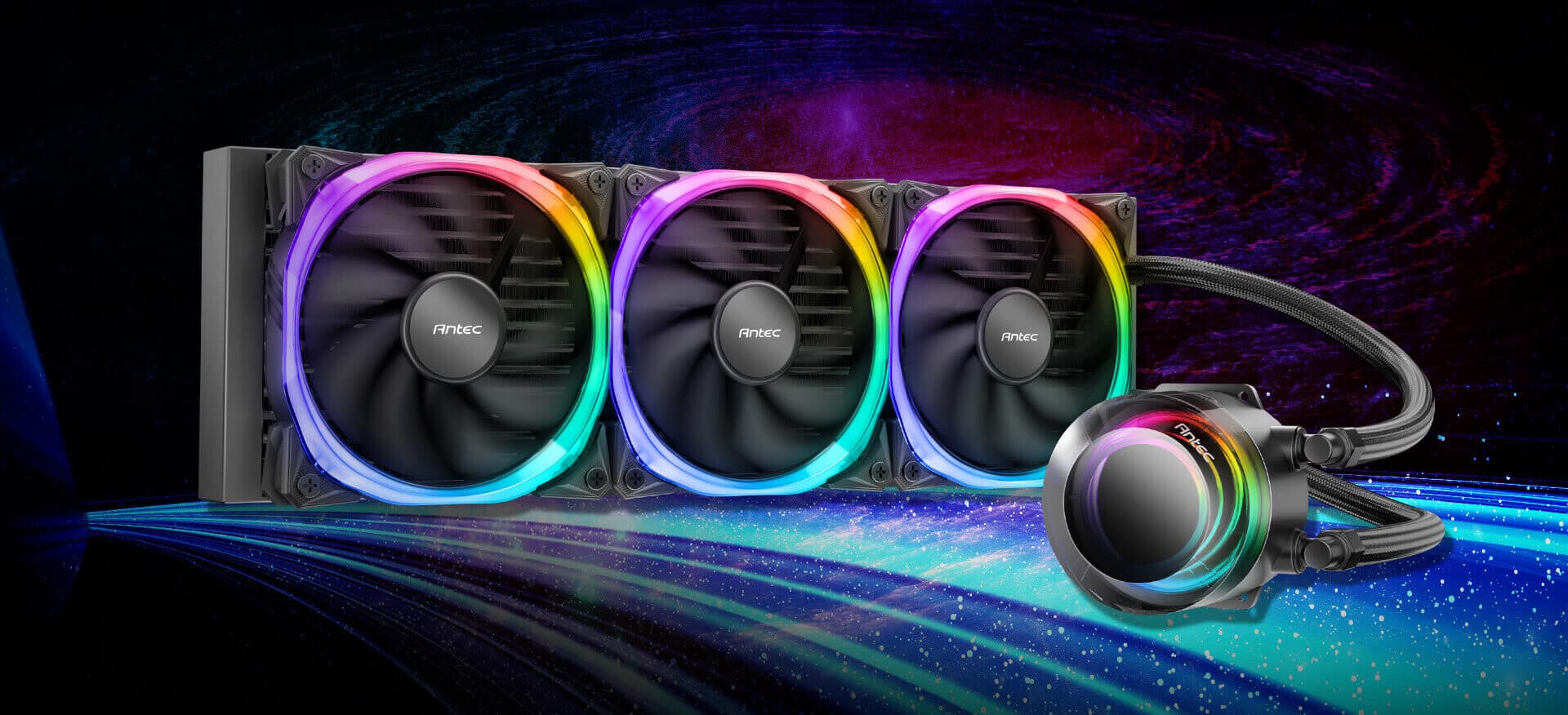 Antec Vortex 360mm ARGB All-In-One Liquid CPU Cooler