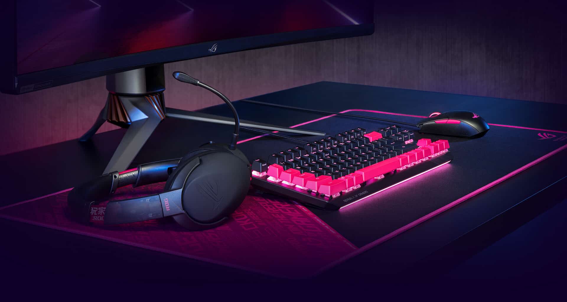 ASUS ROG Sheath Electro Punk Gaming Mouse Pad