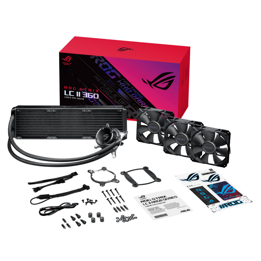 ASUS ROG Strix LC II 360 All-In-One Liquid CPU Cooler