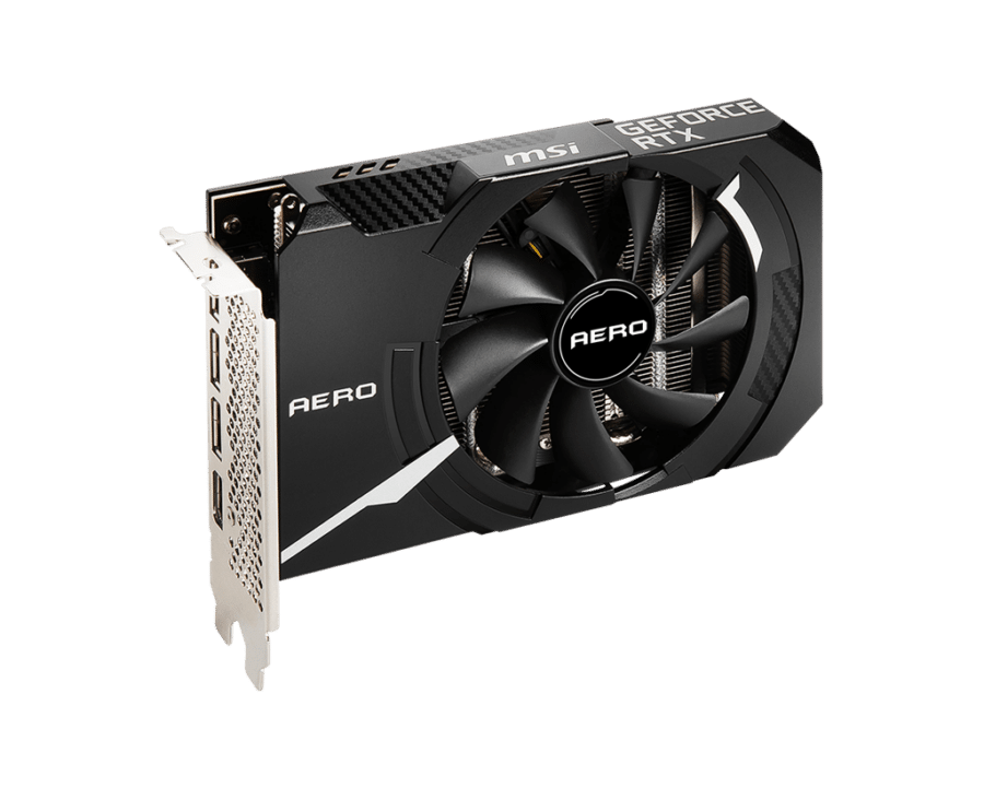 MSI NVIDIA GeForce RTX 3060 AERO ITX 12G OC GDDR6 Graphics Card