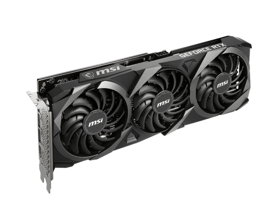 MSI NVIDIA GeForce RTX 3060 VENTUS 3X 12G OC GDDR6 Graphics Card