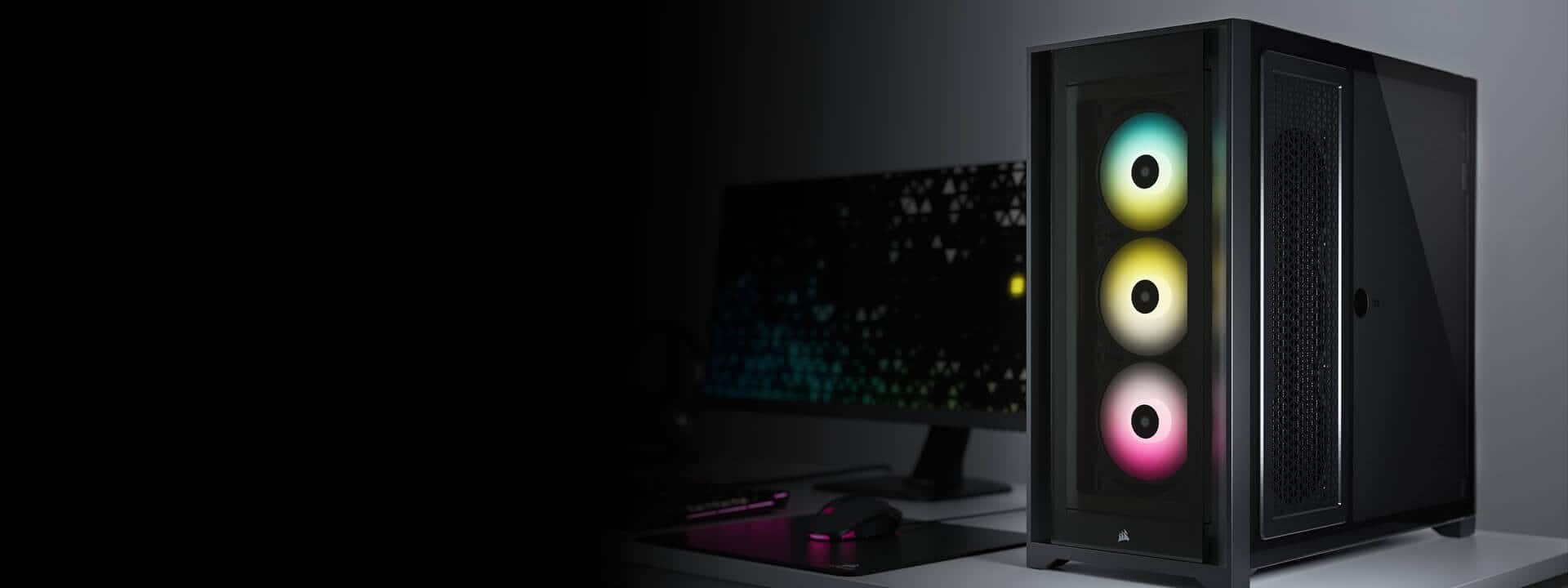 Corsair iCUE SP120 RGB ELITE Performance 120mm PWM Black Single Fan Expansion Pack