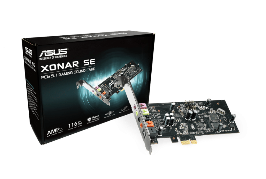 ASUS Xonar SE - 5.1 PCIe Gaming Sound Card