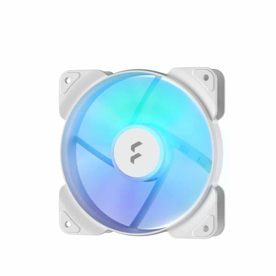 Fractal Design Aspect 12 RGB PWM 120mm White Case Fan Single Pack