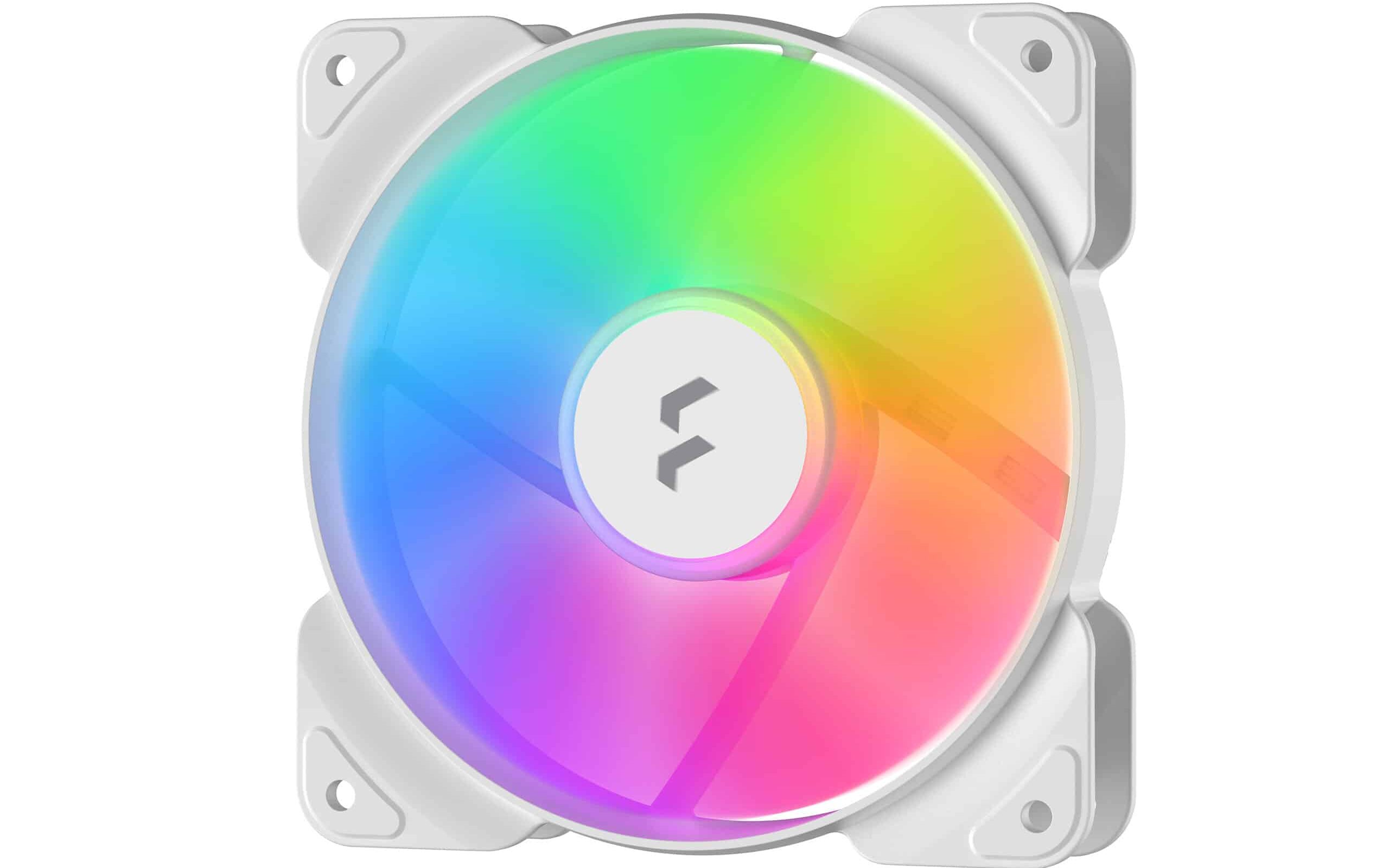 Fractal Design Aspect 12 RGB PWM 120mm White Case Fan Single Pack