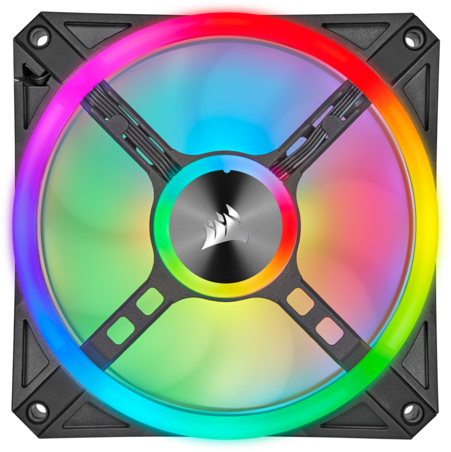 Corsair iCUE QL120 RGB 120mm PWM Black