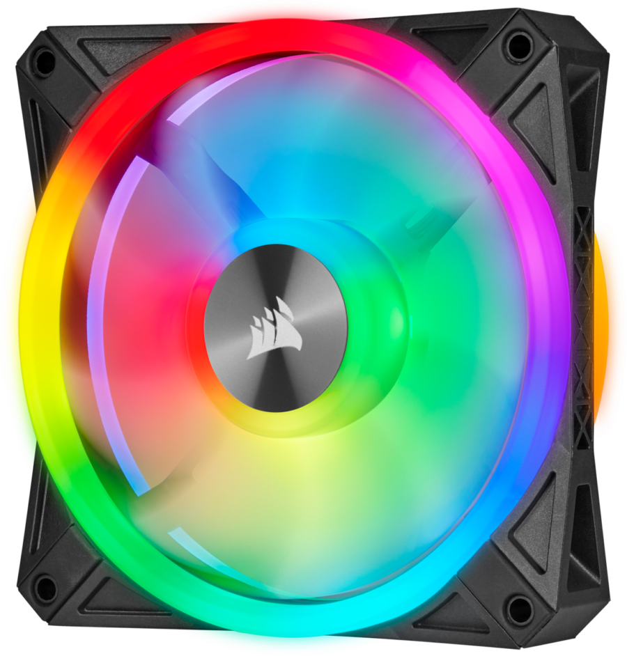 Corsair iCUE QL120 RGB 120mm PWM Black