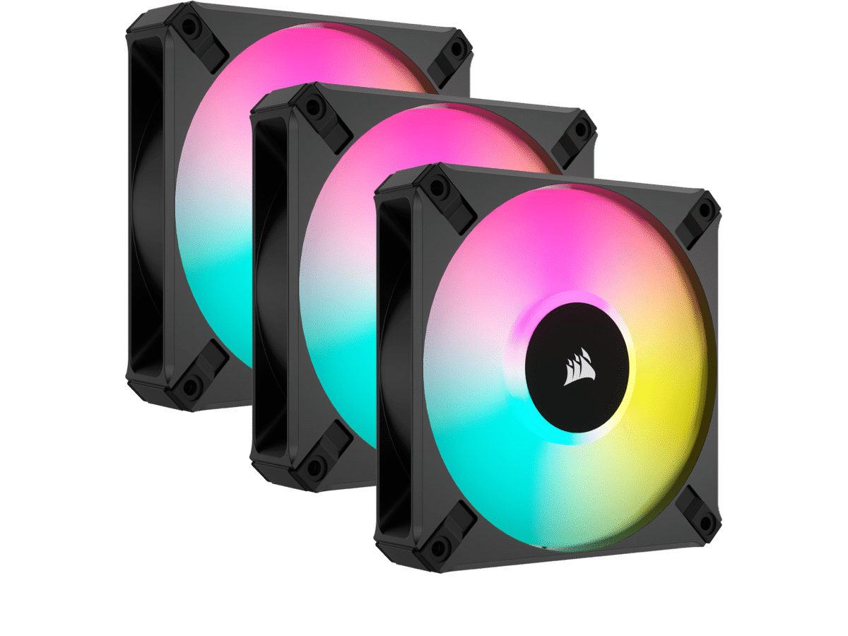 Corsair iCUE AF120 RGB ELITE 120mm PWM Black
