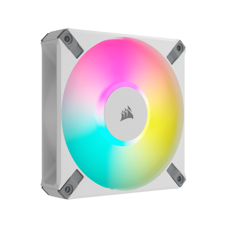 Corsair iCUE AF120 RGB ELITE 120mm PWM White Single Fan Expansion Pack