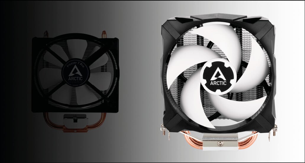 Arctic Freezer 7 X Compact Heatsink & Fan, Intel & AMD Sockets CPU Cooler
