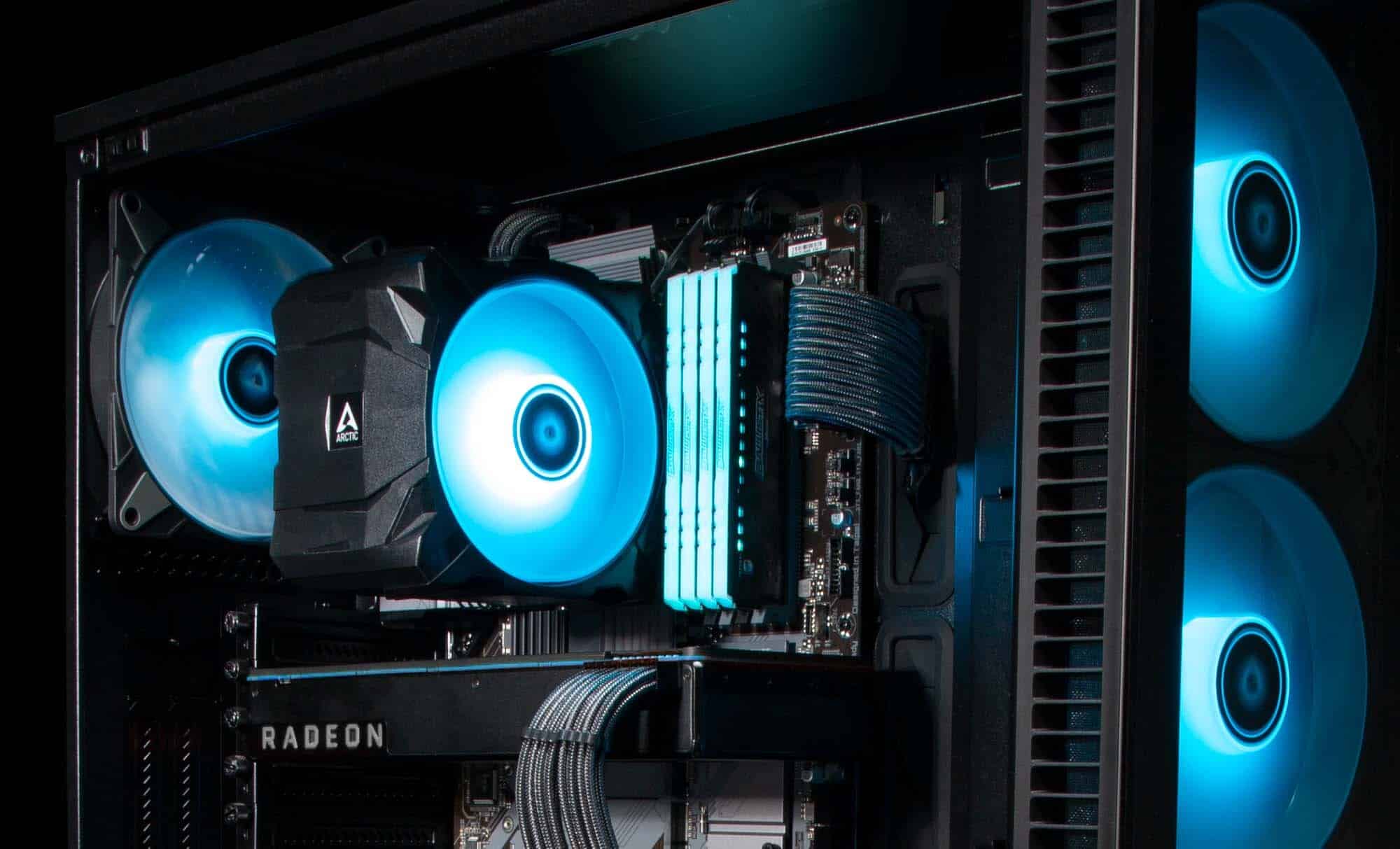 Arctic Freezer A35 RGB Compact Heatsink & Fan, AMD AM4/AM5 CPU Cooler