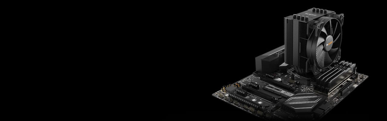 Be Quiet! BK007 Pure Rock 2 Black Heatsink & Fan, Intel & AMD Sockets CPU Cooler