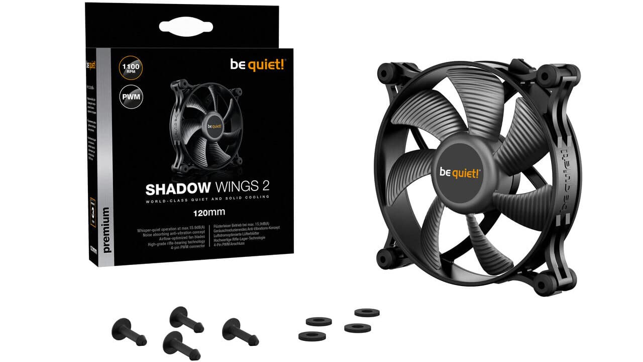 Be Quiet! BL085 Shadow Wings 2 120mm PWM