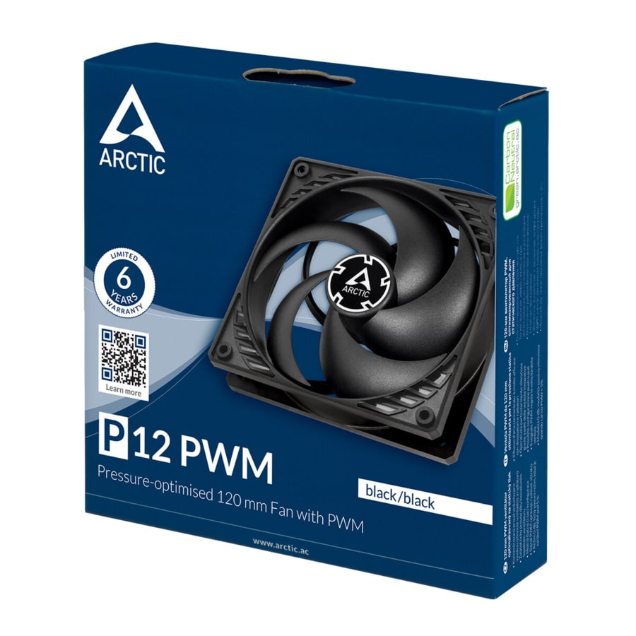Arctic P12 PWM 120mm Black