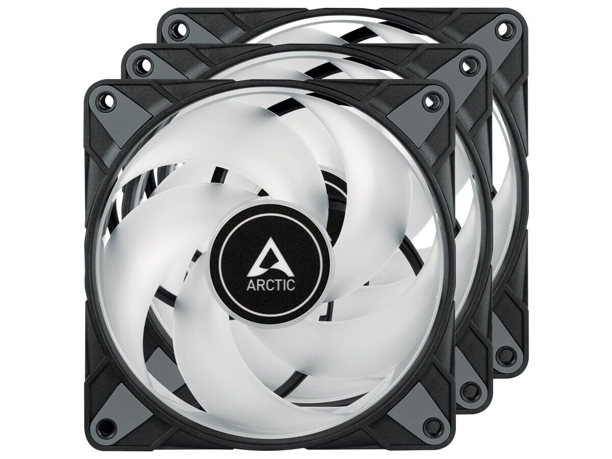 Arctic P12 PWM PST A-RGB 120mm Black