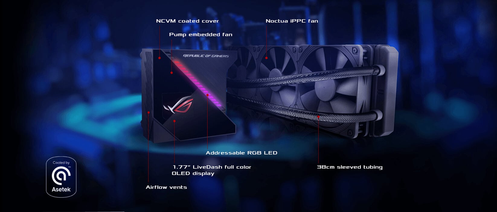 ASUS ROG Ryujin 360 All-In-One Liquid CPU Cooler