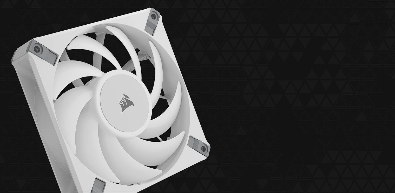Corsair iCUE AF120 RGB ELITE 120mm PWM White Single Fan Expansion Pack