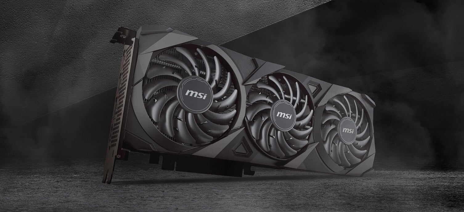 MSI NVIDIA GeForce RTX 3060 VENTUS 3X 12G OC GDDR6 Graphics Card