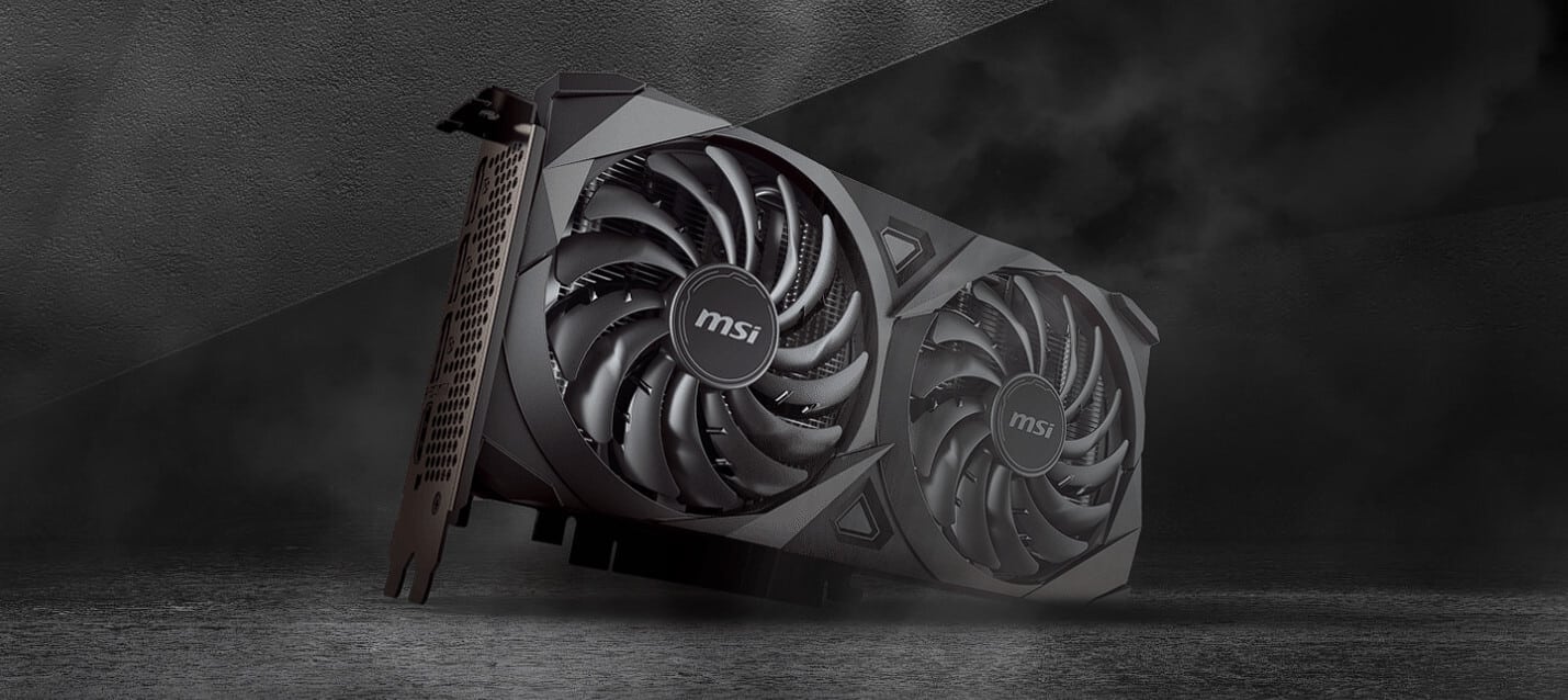 MSI NVIDIA GeForce RTX 3060 VENTUS 2X 12G OC GDDR6 Graphics Card