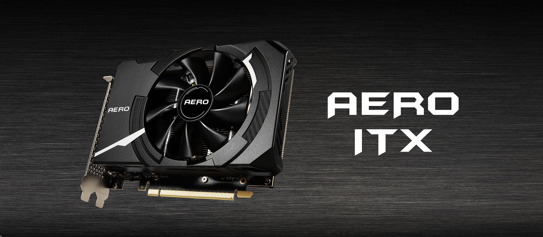 MSI NVIDIA GeForce RTX 3060 AERO ITX 12G OC GDDR6 Graphics Card